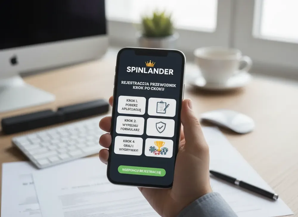 Spinlander rejestracja przewodnik krok po kroku